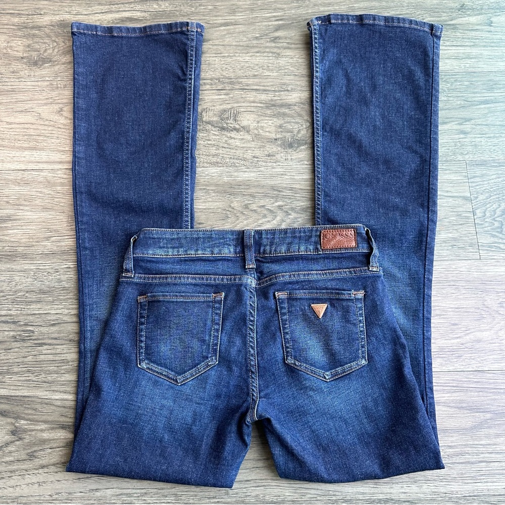 Guess low rise flare jeans